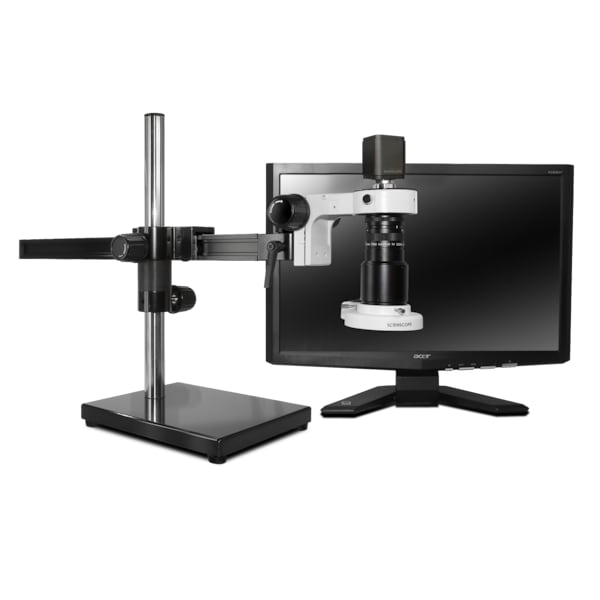 Auto-Focus Digital Inspection System And Compact LED On Gliding Stand